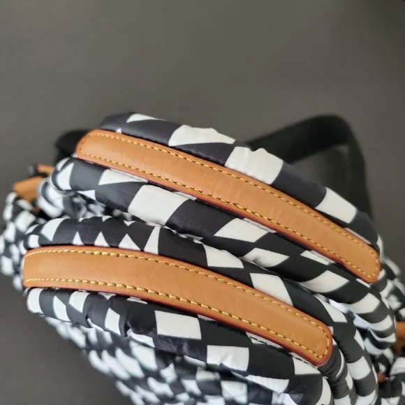 MZ WALLACE Small Metro Tote Deluxe, Checkerboard - Picture 8 of 13